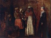 Winslow Homer A Visit from the Old Mistress oil painting